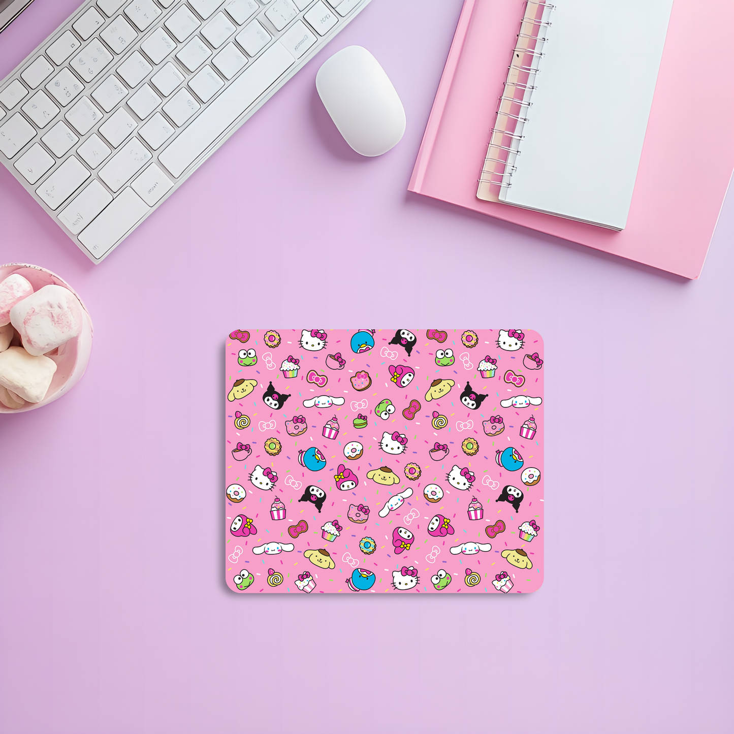 Kawaii friends mousepad