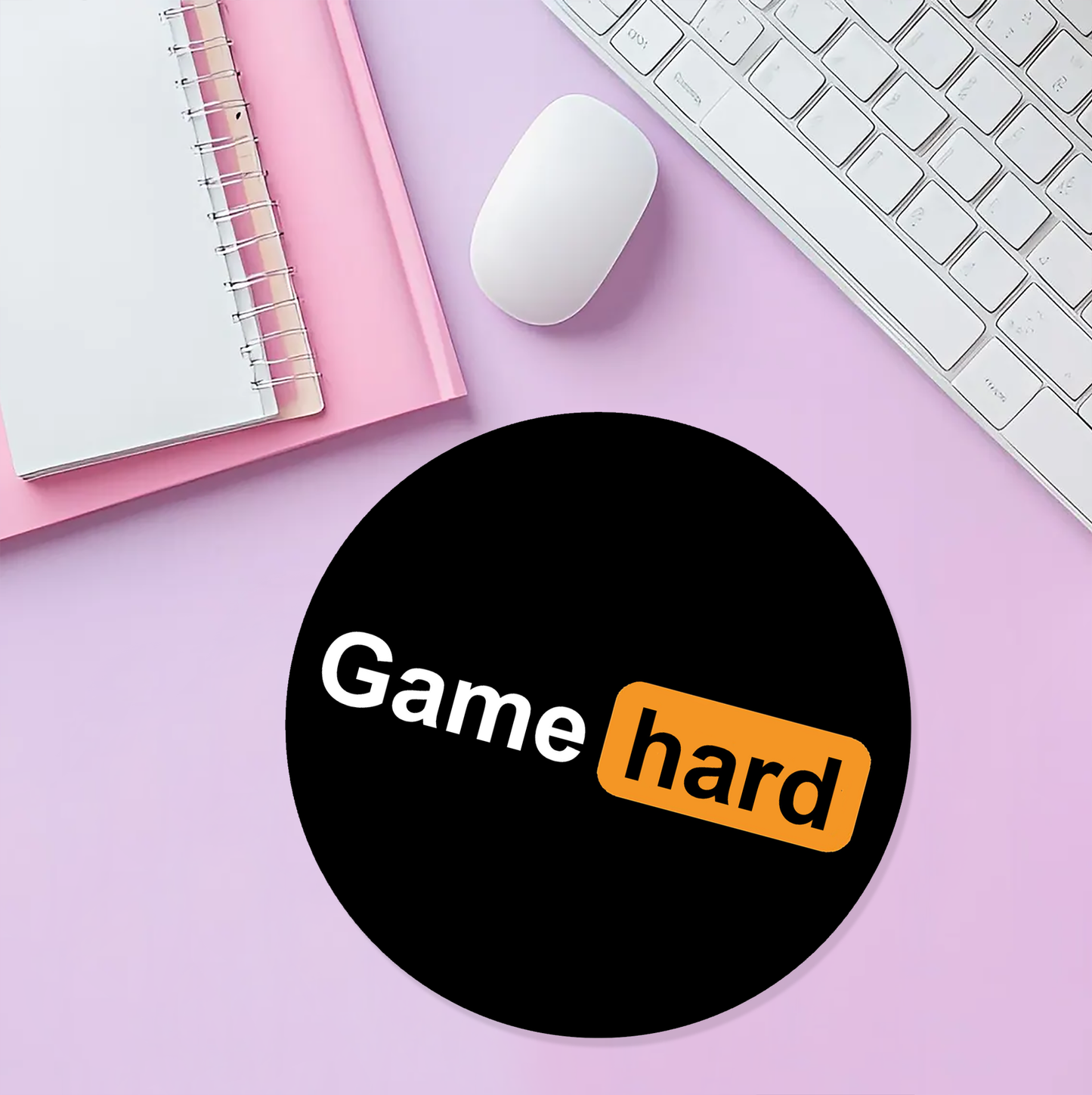 Game hard mousepad