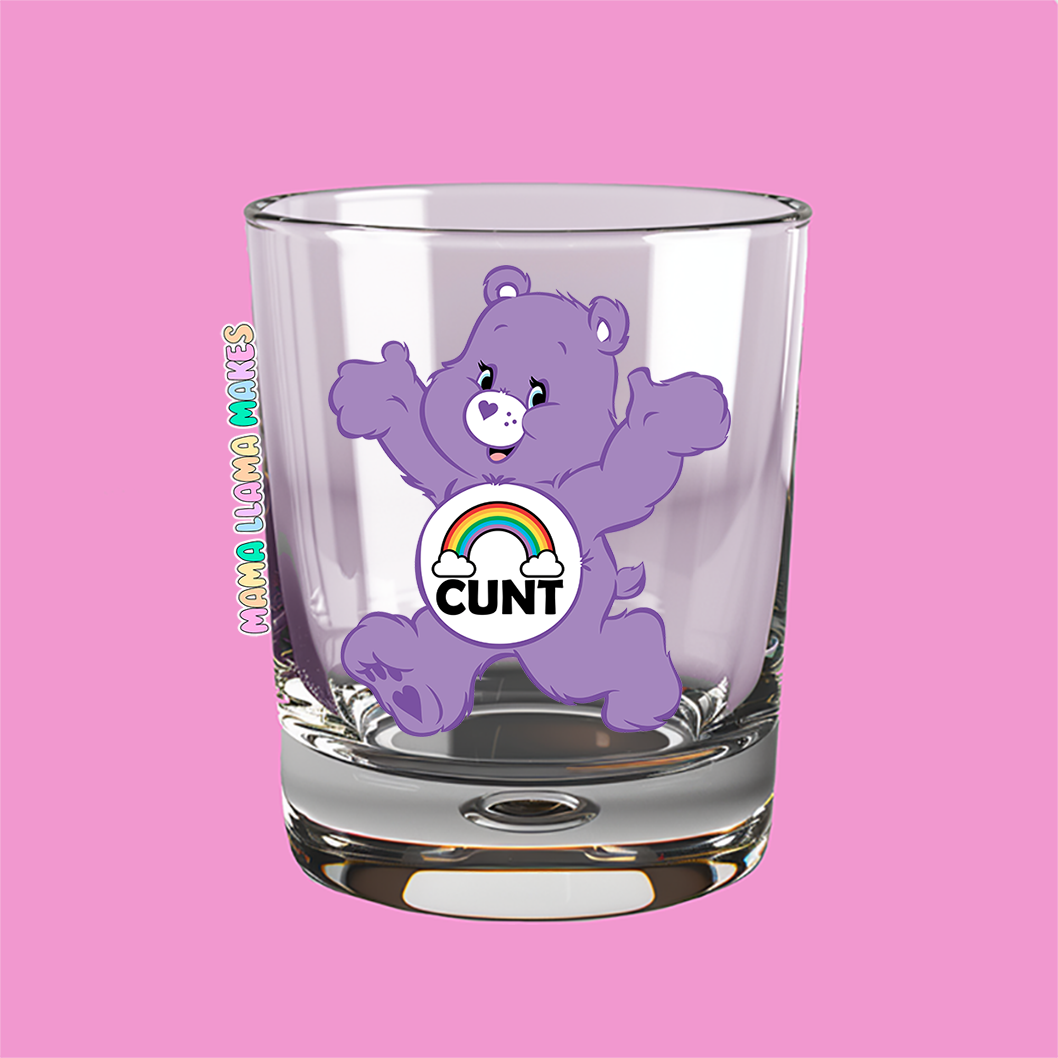 cunt carebear shot glass