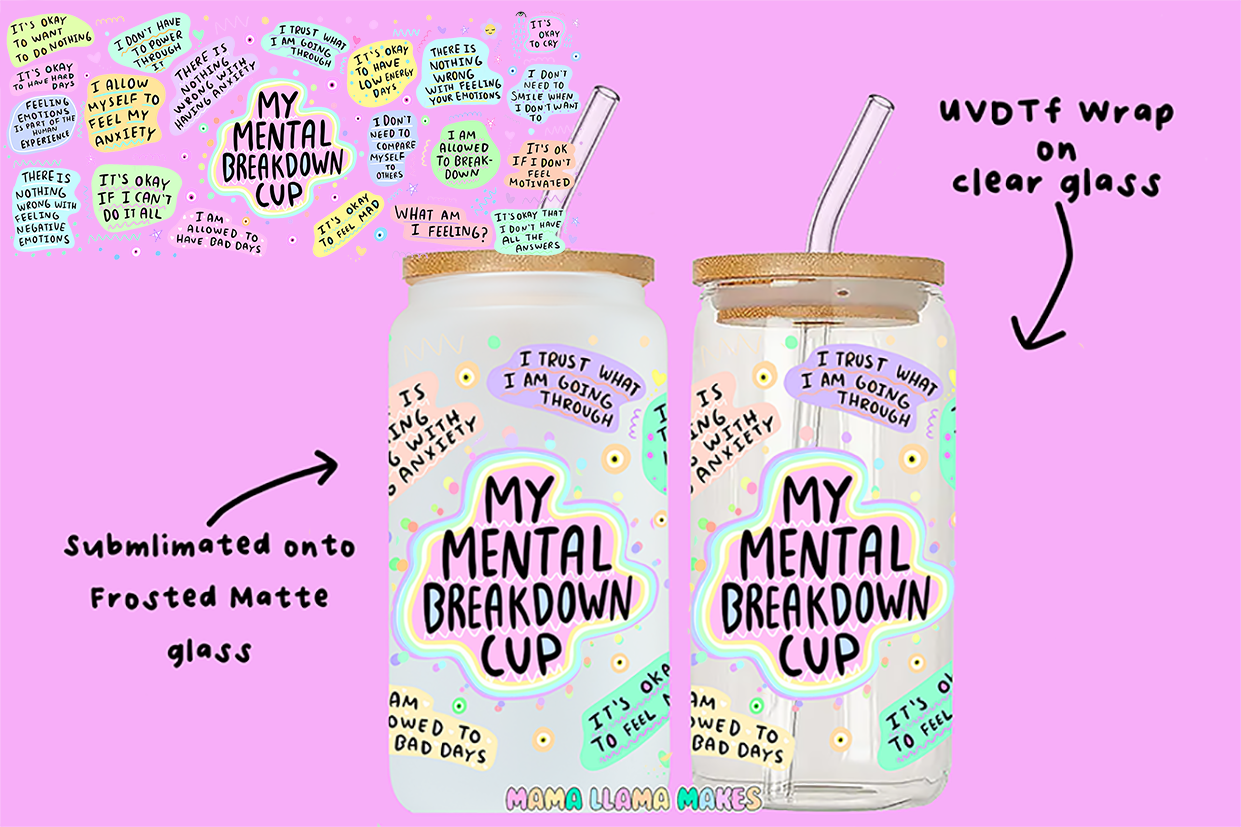 Mental breakdown Can Glass