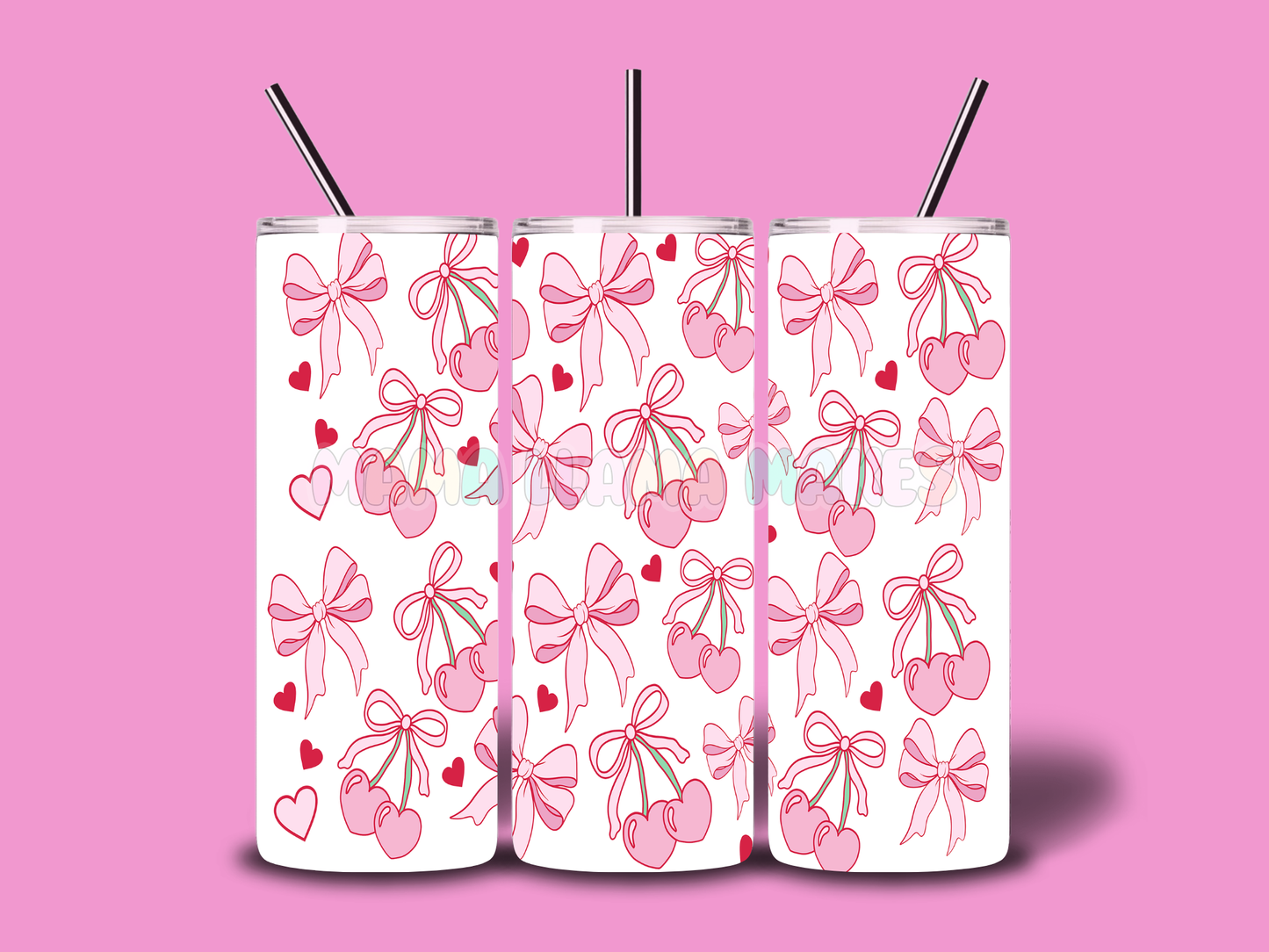 Bows and cherries