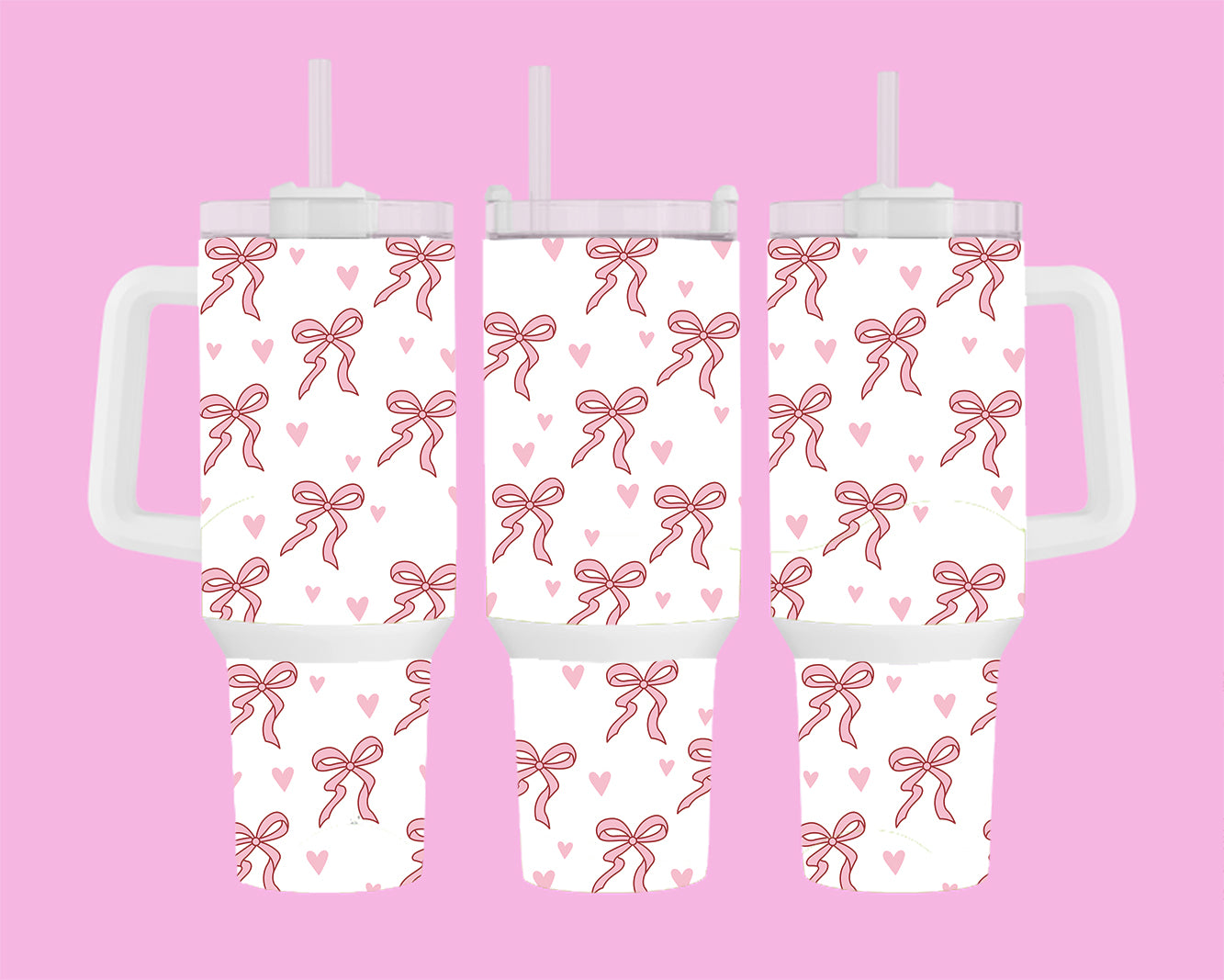 Bows and hearts