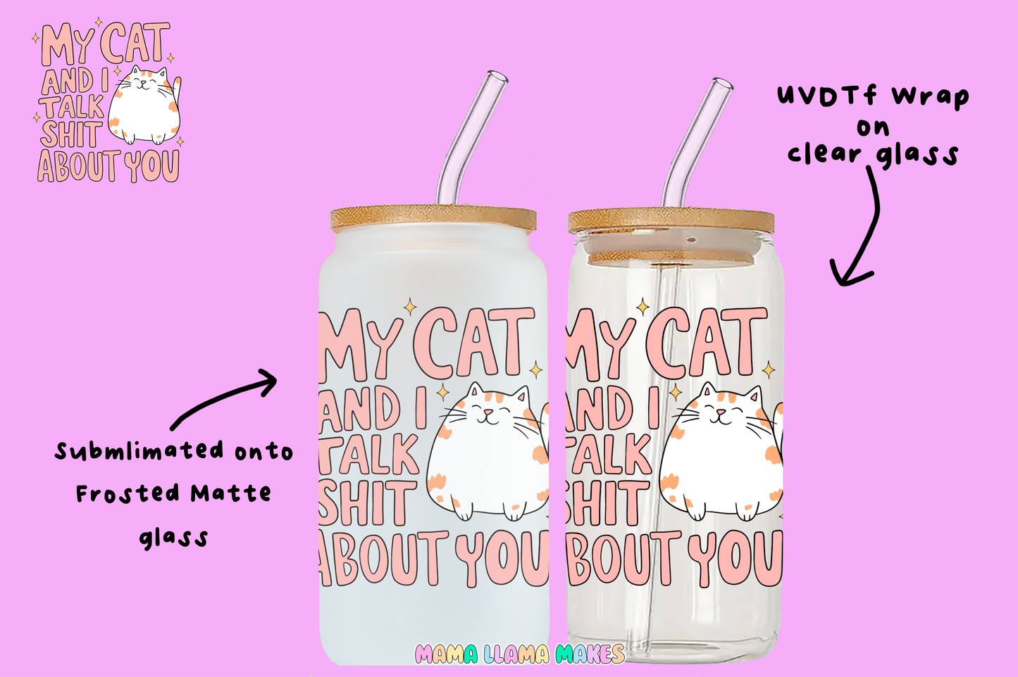 My cat and I talk shit about you