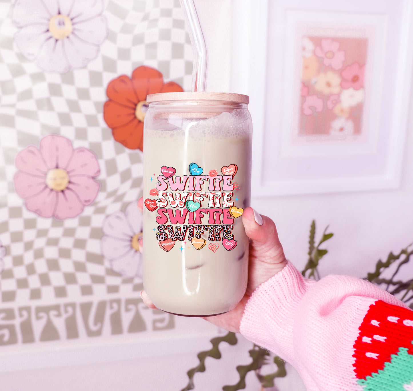 Swiftie Glass Can Cup - 473ml