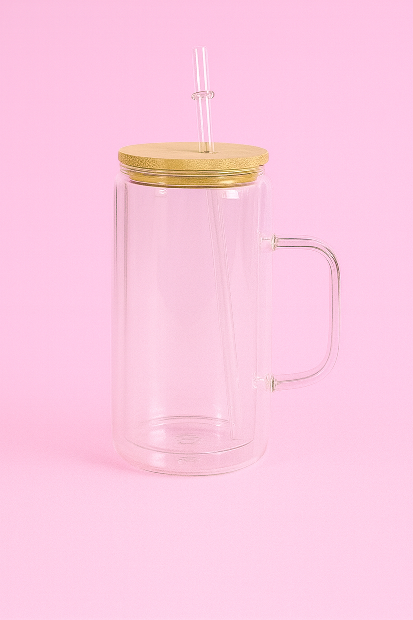 Glass with handle
