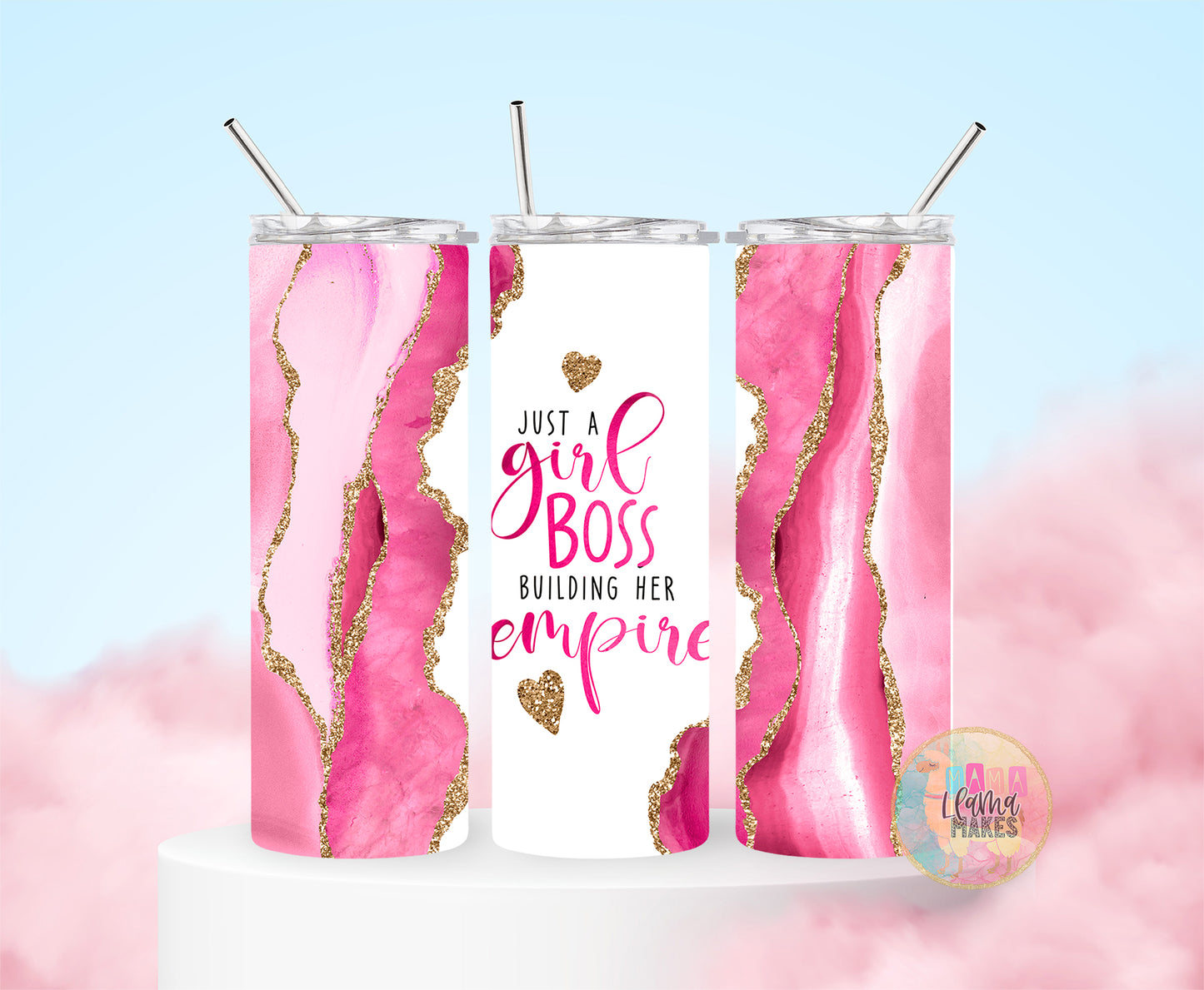 Just a girl boss building her empire
