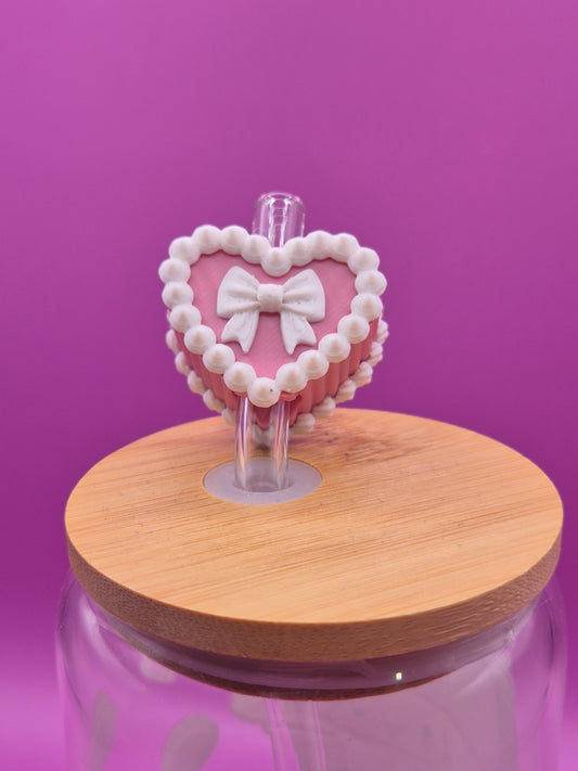 Love heart cake