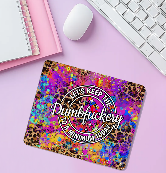 Lets keep the dumb fuckery to a minimum today