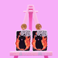 I stopped fighting my inner demons. were on the same side now earrings