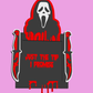 Ghostface “Just the Tip” Sticky Note Holder – For Your Killer To-Do List