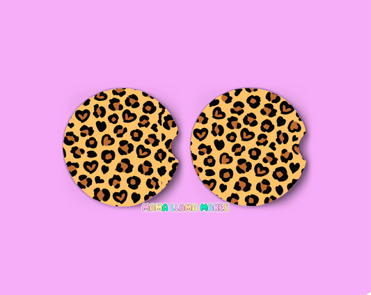Love heart Leopard