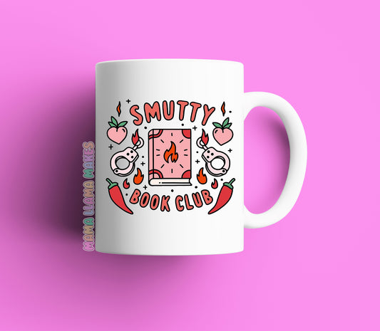 smutty book club mug