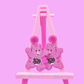 Eat a dick carebear earrings