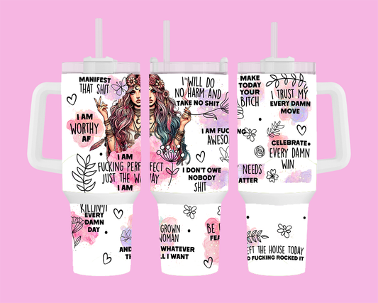 I am fucking perfect the way I am