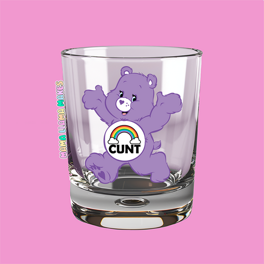 cunt carebear shot glass