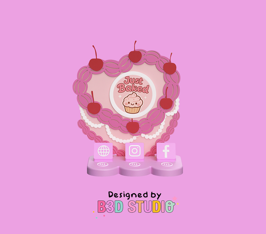 NFC STAND- Vintage cake