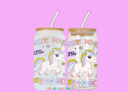 Don't mess with me, I will cut you