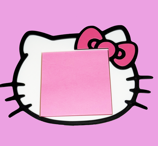 Kitty Sticky Note Holder – Cute Meets Organised