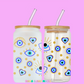 Evil eye can glass