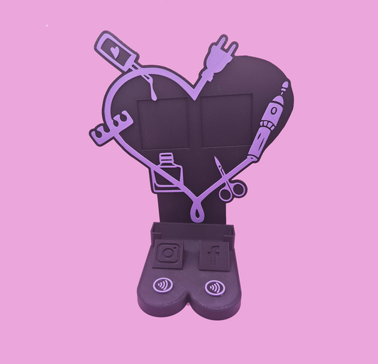 nail artist NFC market and business stand