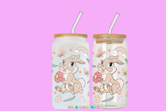 Thumper can glass