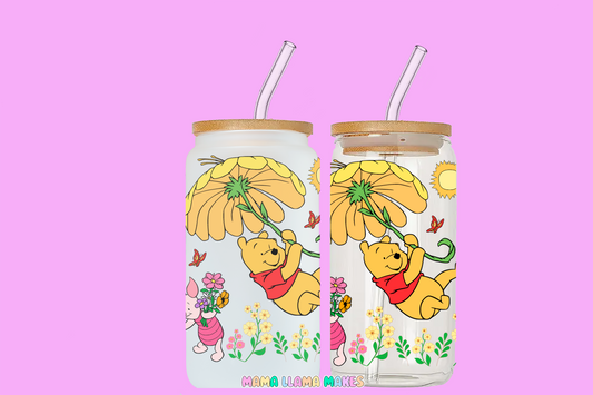 Winnie can glass
