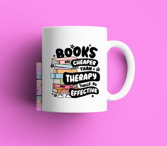 Books cheaper than therapy
