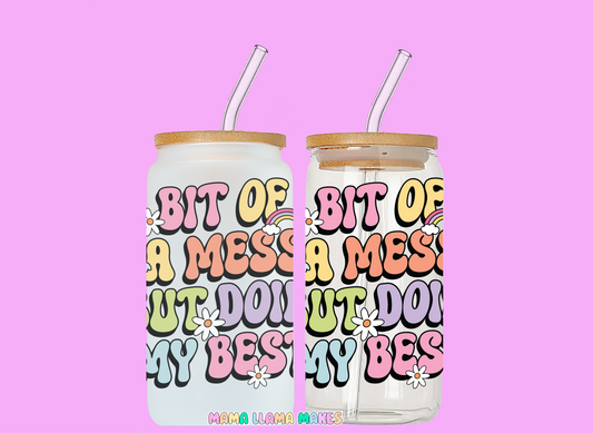 Bit of a mess, but doing my best