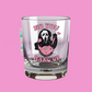 no you hange up ghost face shot glass