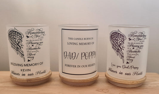 Custom candle jars