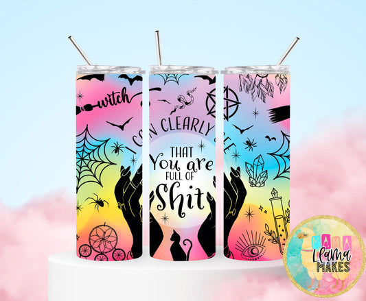 I can clearly see you're full of shit - rainbow