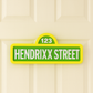 street sign