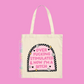 Over fucking stimulated and now im a bitch tote bag