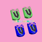 Blue or green V