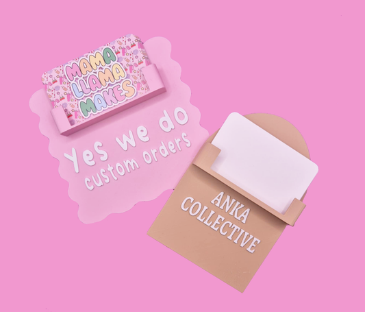 Custom Business card holder