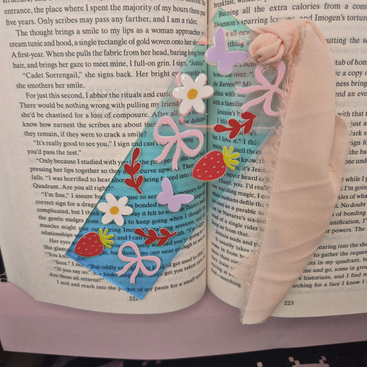 fruit flowers and bows