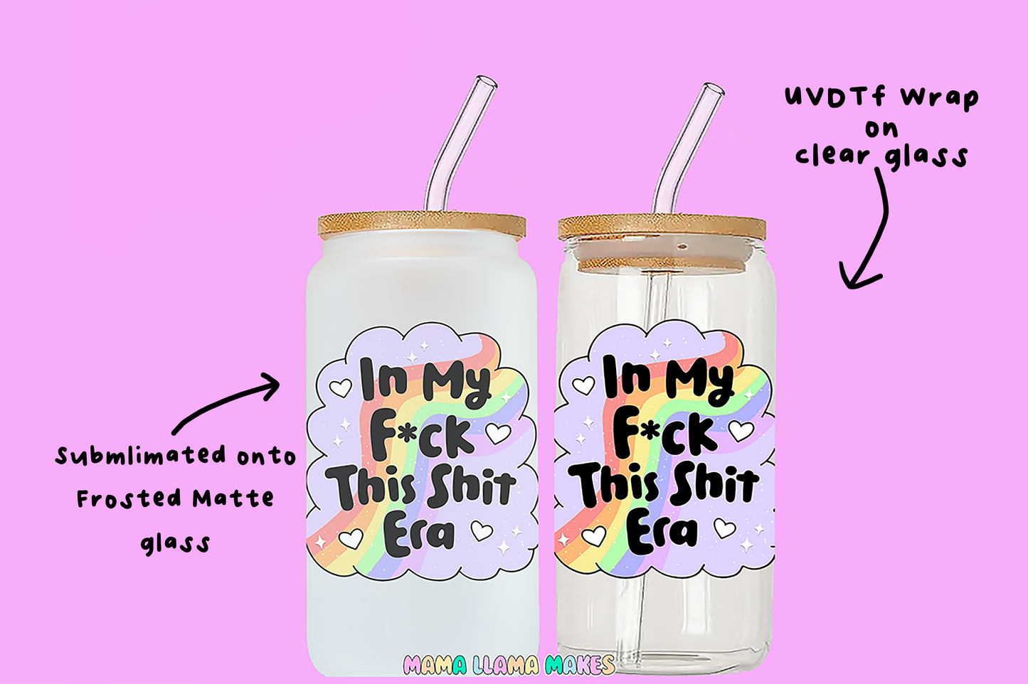 In my fuck this shit era can glass